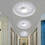 Plafonnier moderne en cristal encastré 6