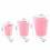 Silikonmätkoppset Transparent6 st125 ml250 ml 2
