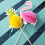 Flamingo Cake Toppers 3D Tropical Decoration 20 pcs 2