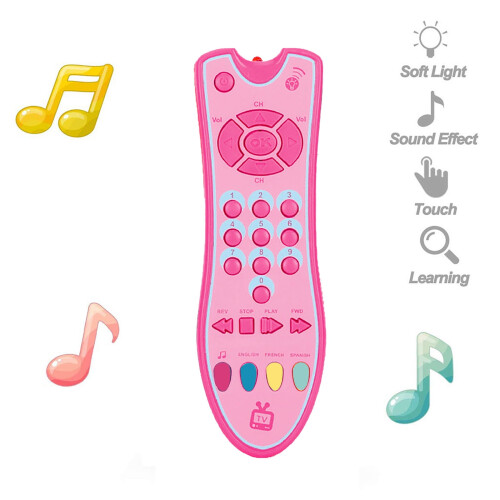 Musical Learning Remote Control Toy with Lights and Sounds 1