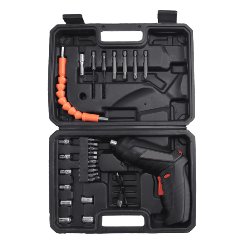 Rechargeable Mini Electric Screwdriver with Rotating Handle 2