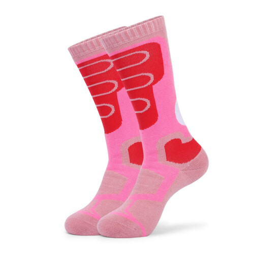 Snowboardsokker Termo Barn Crew Rosa XS 1