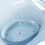 Sitz Bath Basin for Toilet Blue Hip Bath with Wider Seating 5