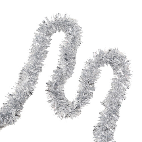Guirlanda de Natal com enfeites metálicos em espiral de 78,7 polegadas (aproximadamente 200 cm). 1