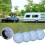 RV Tire Covers 4-Pack Sun and Waterproof Reflective 24-32 4