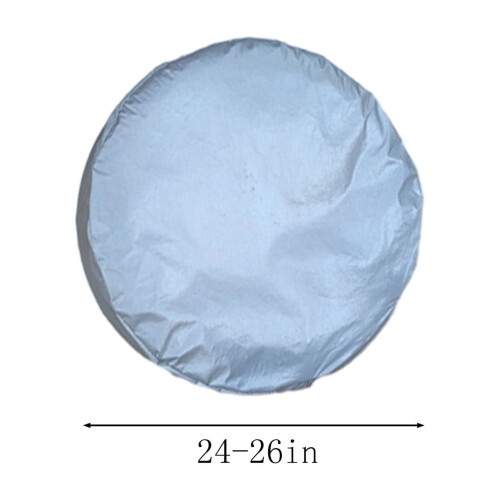 RV Tire Covers 4-Pack Sun and Waterproof Reflective 24-32 2