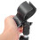 Hair Dryer Holder Adjustable Height Plastic Black 1 Set 7