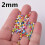 Glass Spacer Beads Deep Orange 4mm 200pcs 5