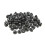 Black Resin Craft Buttons Round 100 Pieces 4