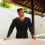 Bathrobe Pajamas Black 136x115x58 cm 4