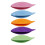 Shuttle Weaving Tool Set Plastic Mixed Color 5-Piece 6