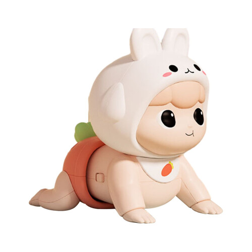 Interactive crawling baby doll sensory toy for toddlers 1