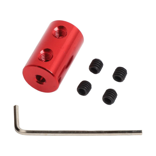 Rigid Shaft Coupling Sleeve for Motor 2mm-6mm Steel 1