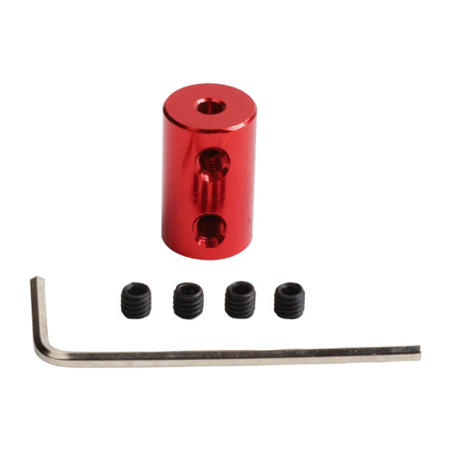 Rigid Shaft Coupling Sleeve for Motor 2mm-6mm Steel 2