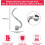 Stainless Steel Dough Hook for KitchenAid Bowl-L 2