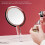 Triani Double-Sided Makeup Mirror 10X Magnification Round 4