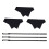Flute Rod Cloth Combination Set Maintenance Tool 3 Colors 5