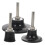 ULTNICE Mini Sanding Bands Disc Pad Holder Black Iron 3 4