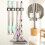 Wall Mounted Mop Organizer Holder for Cleaning Tools 5