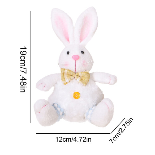 Hasen-Tischdeko, Plüschtier für Kinder, Ostern 1