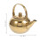 Stainless Steel Golden Tea Pot with Handle 6