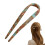 Γαλλική φουρκέτα σε σχήμα U, vintage styling stick, 12 τεμάχια 4
