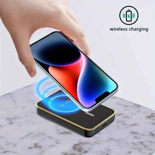 Magnetic Power Bank 5000mAh Purple 1