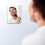 Fogless Shower Mirror Portable Flat 7.9x9.8 Inch Silver 4