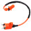 Orange Plastic Ignition Coil for Motorcycle 1 Pack 9.4 x 2 4
