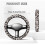 Leopard Print Golf Cart Steering Wheel Cover Gray 5