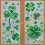 St. Patrick's Day Window Clings Shamrock 4 Sheets 4