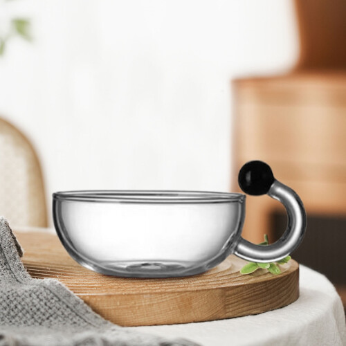 Tea Pot Set 20oz Heat-Resistant Glass with Removable 1