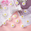 Daisy Flower Embellishments White 4 Sizes 3