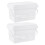 Topbathy plastic paint bucket with handle 0.5 gallon 8