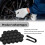 Hex Lug Nut Covers Black 21mm 20PCS with Removal Tool 4