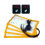 Carbon Fiber Heated Seat Pad Kit with Switch 12V 5