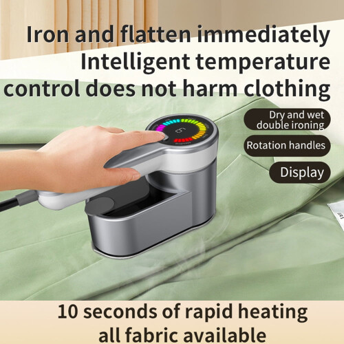 Portable Clothes Steamer with 360 Rotating Nozzle, 1