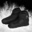Down Slippers Socks Ultralight Thermal Boots Black M 6