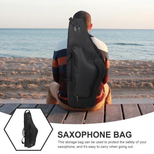 Alto Saxophone Case with Shoulder Strap Travel Bag 2