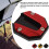 Aluminum Motorcycle Kickstand Pad Black 2