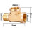 Brass T-Tube Connector DN15 2 pcs 3
