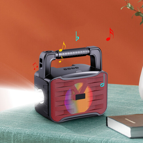 Bluetooth Speaker Portable Wireless Stereo Sound 1 Pack 1