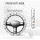 Butterfly Golf Cart Steering Wheel Cover Universal 5