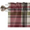 Kitchen Curtains Pink Green Buffalo Plaid 42x54 Inch Light 4
