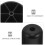 Sofa Replacement Legs Plastic Black 4 pcs 6