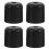 Sofa Replacement Legs Plastic Black 4 Pieces 7