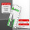 Acrylic Mini Magnetic Level Household Building Use 2pcs 8