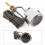 12V Mechanical Water Temperature Gauge with Sensor 52mm 7