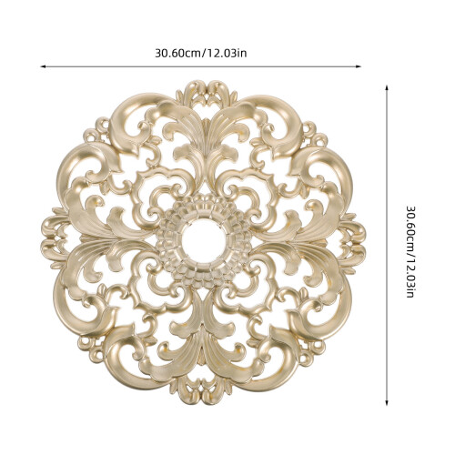Plastic Ceiling Medallion European Design 1 Piece 1