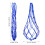Topbathy Livestock Feeder Bag Blue Nylon Mesh 1 Pc 2